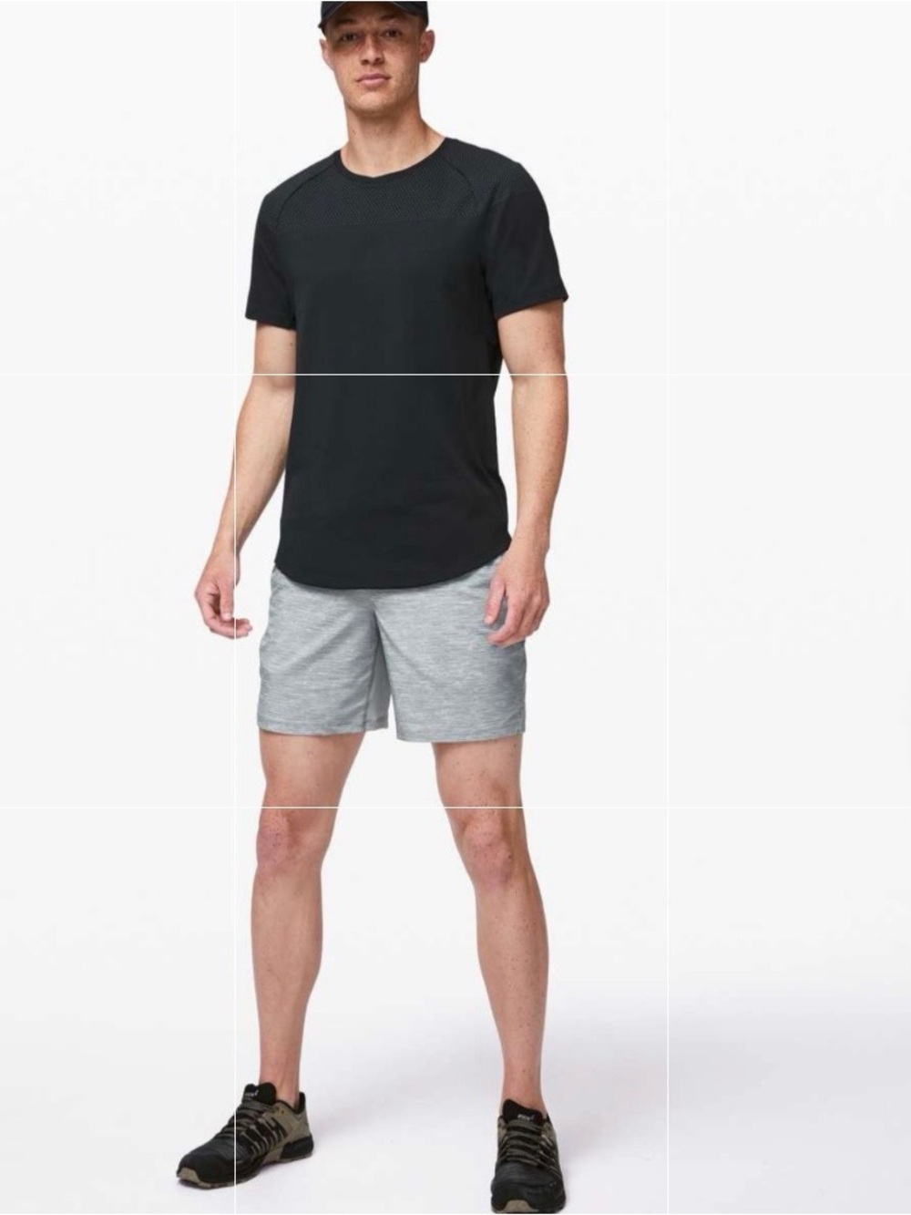 lululemon T.H.E. Short *Linerless 7"
Heather Allover Sea Salt Light Cast Large